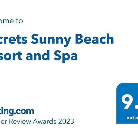 Secrets Sunny Beach Resort & Spa (Adults Only) Buitenkant foto